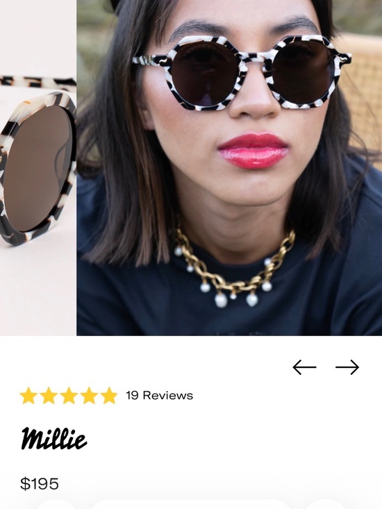 Sardine Sunglasses - Millie main image 2